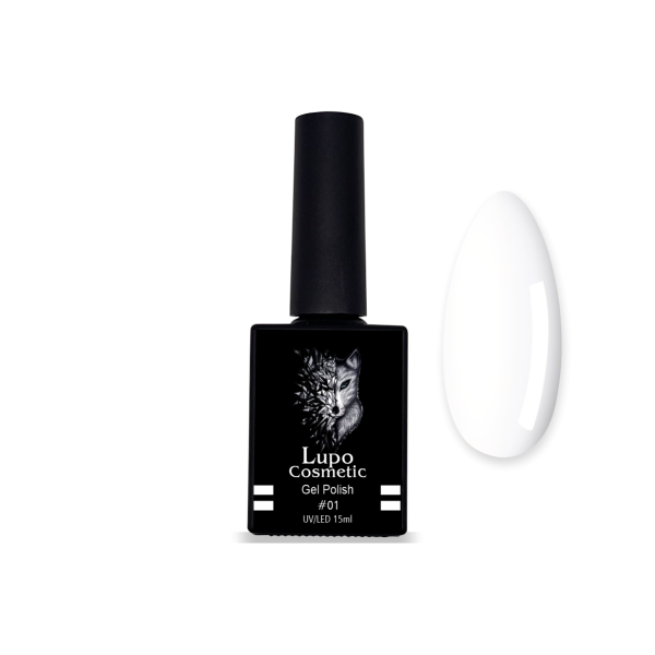 Lupo Ημιμόνιμο Gel Polish #01 15ml